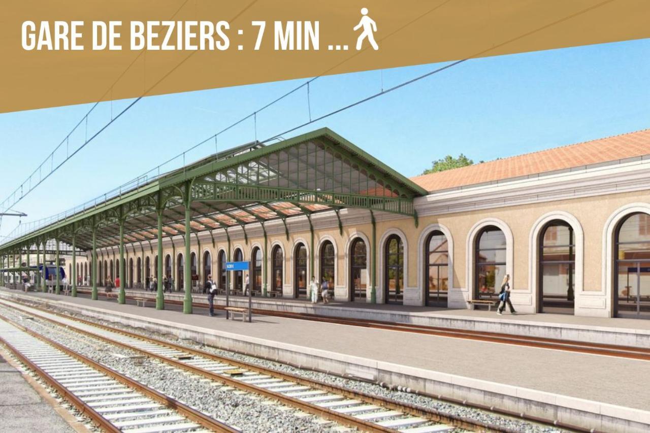Apartament Centre Historique -Free Parking-Wifi-Netflix-Zen&Cosy-SleepntripBéziers Zewnętrze zdjęcie